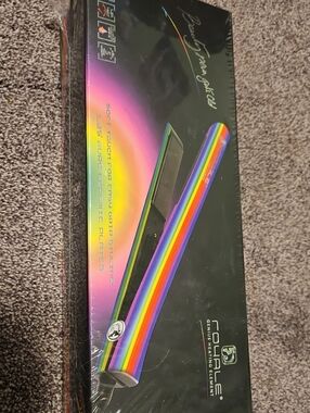 Royale Rainbow Ceramic Hair Straightener